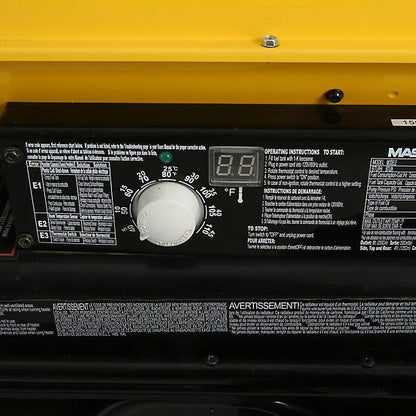 Master Kerosene/Diesel Forced-Air Heater, 3,500 sq. ft., 140,000 BTU