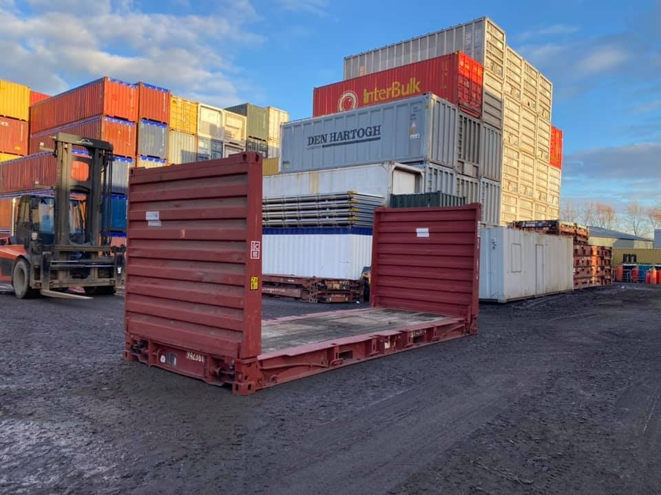 20ft Flat Rack Containers – Limited Stock!