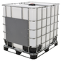 Vestil High Density Polyethylene Intermediate Bulk Container 275 Gallon Capacity White