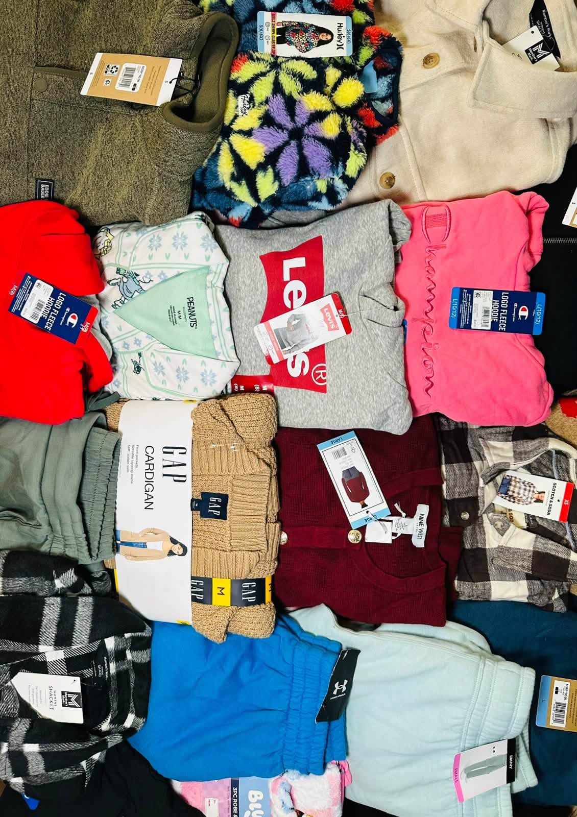Assorted Winter Clothing Pallets-350 pieces
