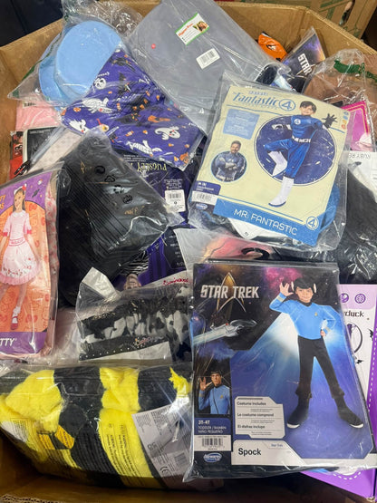 Assorted Halloween costumes Pallets