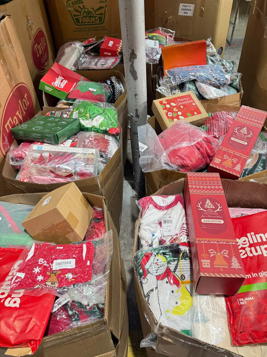 Mixed Christmas Clothing Pallets -150 PIECES