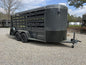 Circle W 6’x16′ Bumper Pull Livestock Trailer
