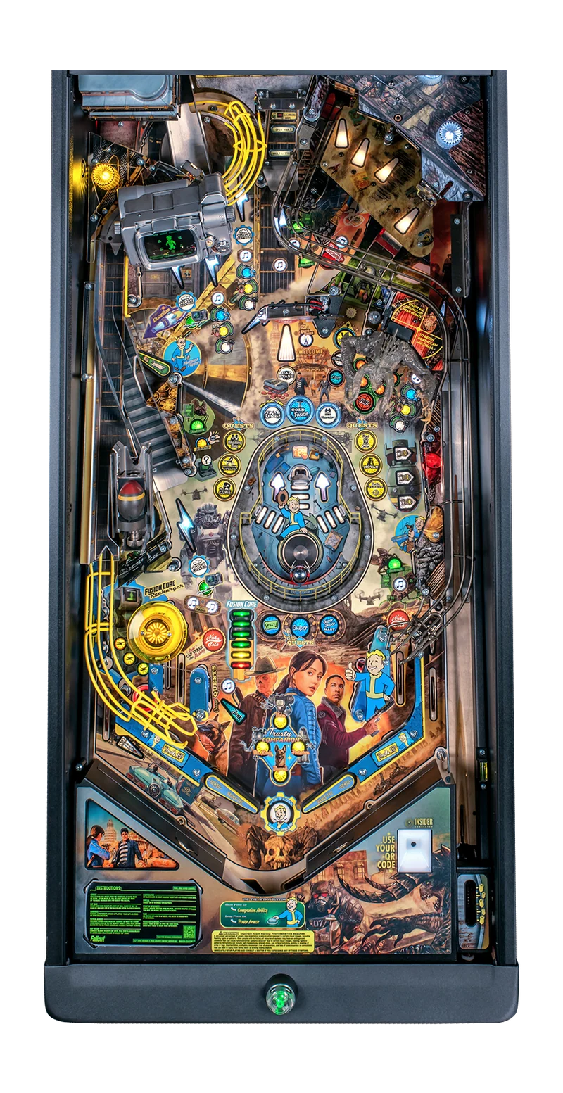 Fallout Premium Pinball Machine by Stern Pinball