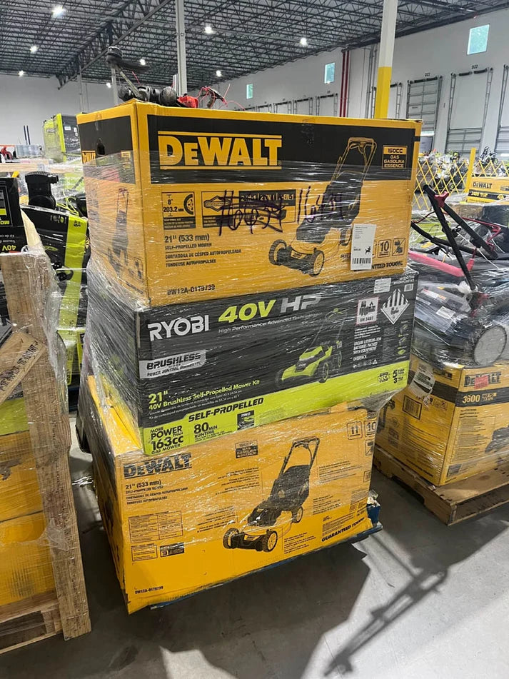 Home Depot OPE Truckloads –24 pallets