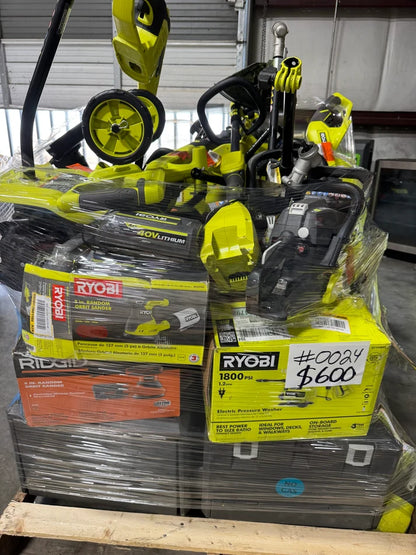 Mixed Tools Pallets AS-IS Untested Customer Returns