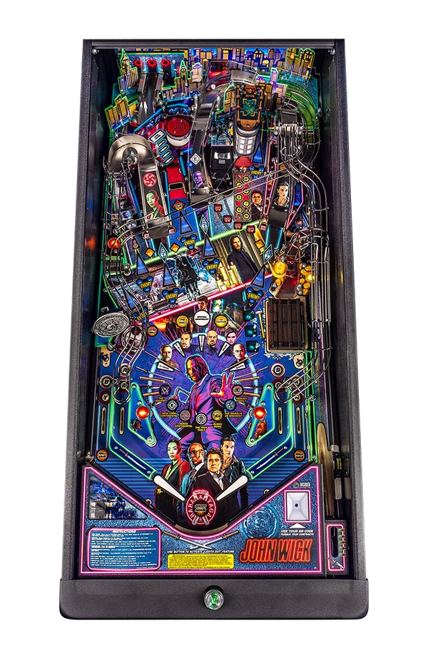 John Wick Premium Pinball Machine by Stern Pinball