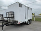 Upscale 2 Station Portable Restroom Trailer 7′ x 14′
